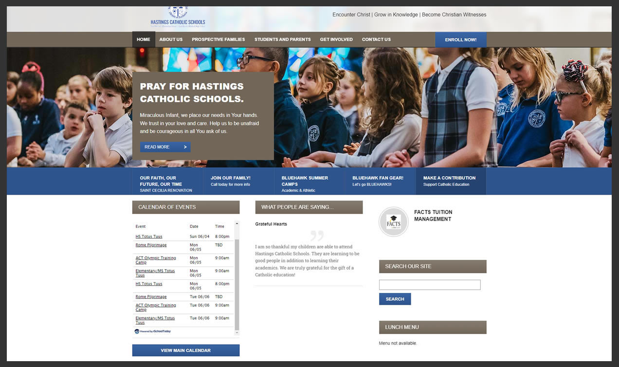 School Level - Horizontal Layout